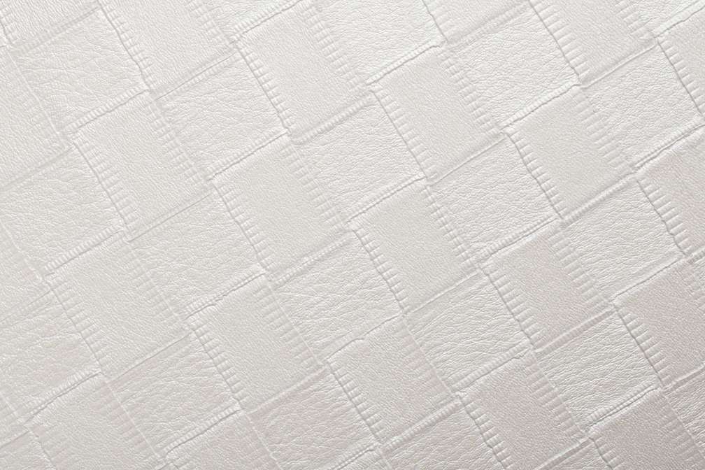 Interieurfolie om te wrappen wit leer Cover Styl' X10 White Squared Leather bij Tripa
