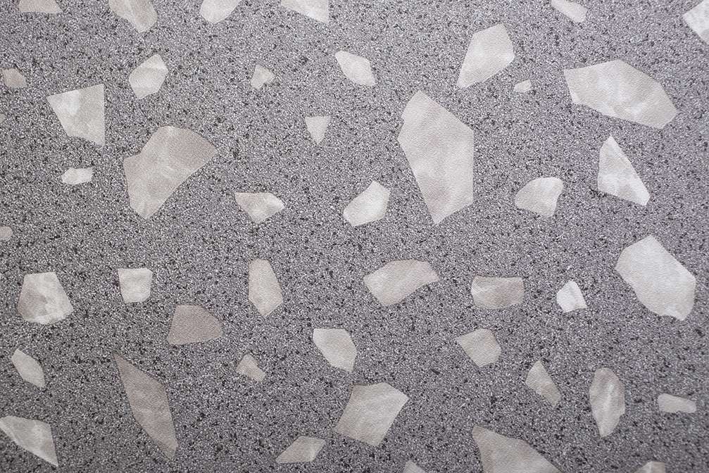 Interieurfolie om te wrappen grijs en wit steen pleister Cover Styl' NE22 Grey and White Stone Plaster bij Tripa