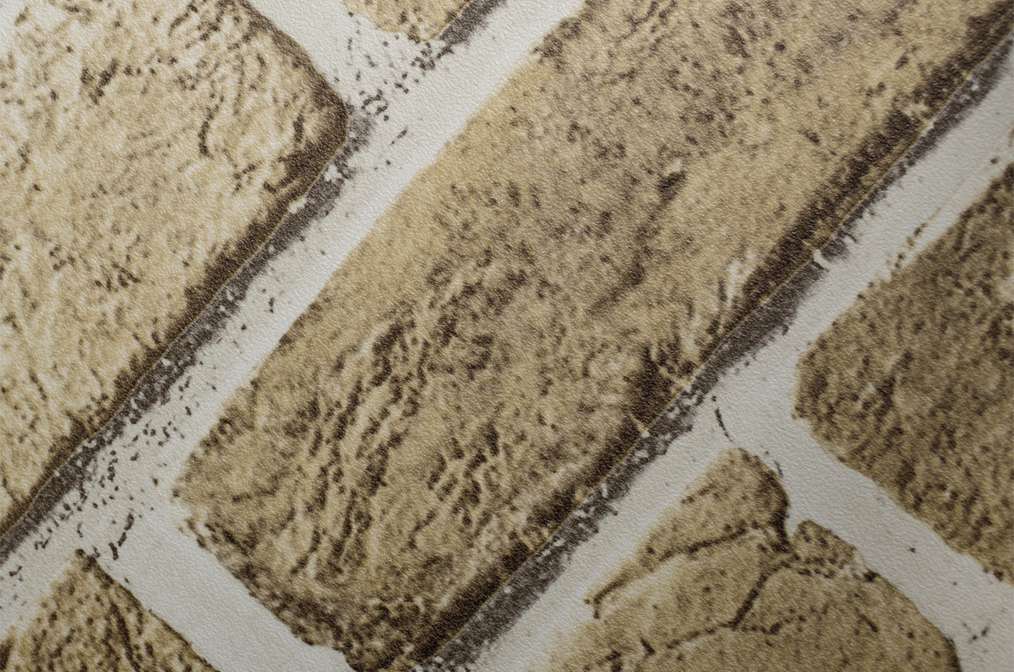 Interieurfolie om te wrappen beige baksteen Cover Styl' W3 Beige Brick bij Tripa